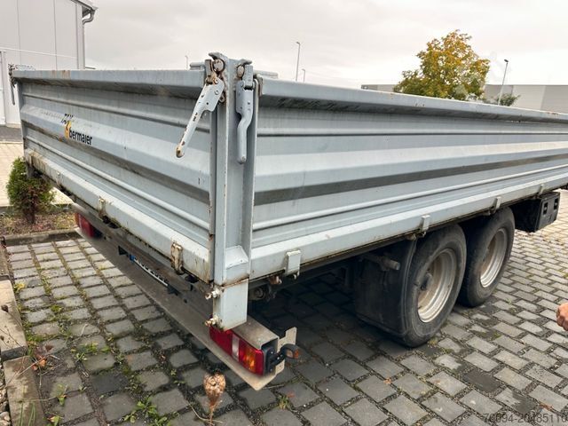 Dreiseitenkipper Anhänger OBERMAIER ECI Tip 100 Tandem 3-S-Kipper Rampen NL 8to