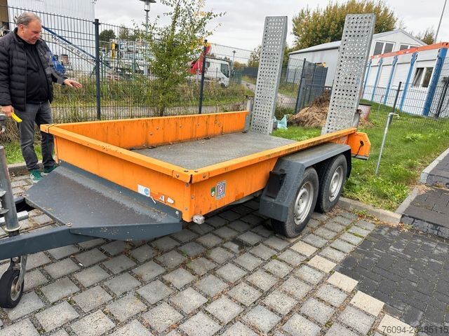 Tieflader Anhänger FLIEGL TTS 30-30 Tandem Rampen