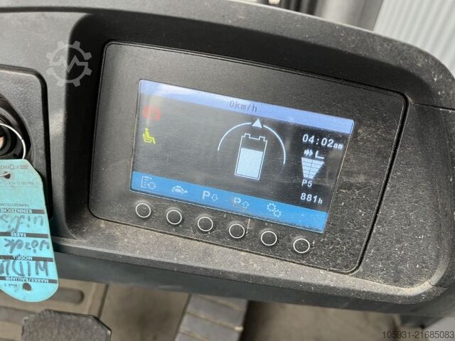 Elektro 3 Rad-Stapler Jungheinrich EFG216k