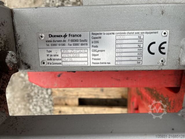 Kartonklammer Durwen UKK 25-PSD-E