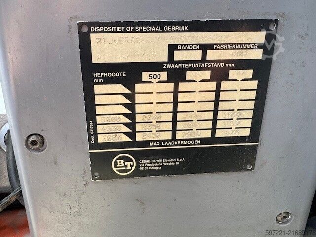 LPG-Gabelstapler BT CBG 2.5