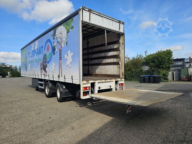 2000 PACTON T2-001 STEERING AXLE/LOADING LIFT/ BPW DRUM. PACTON T2-001 STEERING AXLE/LOADING LIFT/ BPW DRUM.