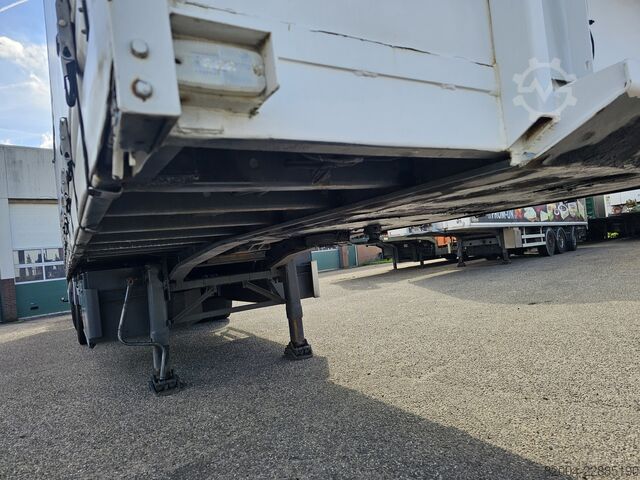 2000 PACTON T2-001 STEERING AXLE/LOADING LIFT/ BPW DRUM. PACTON T2-001 STEERING AXLE/LOADING LIFT/ BPW DRUM.