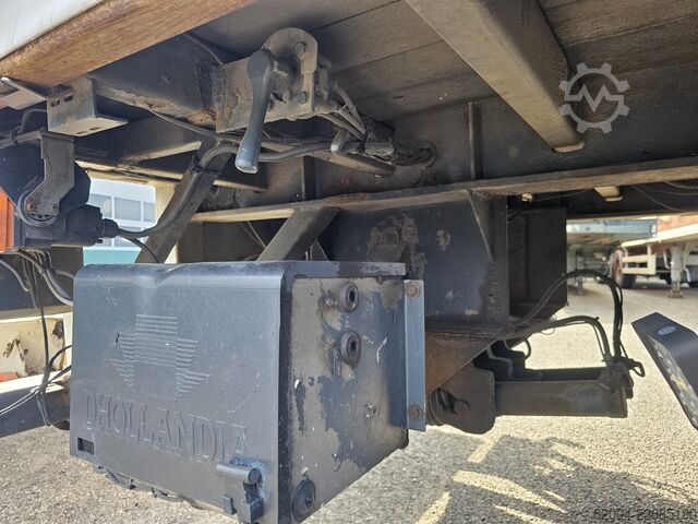 2000 PACTON T2-001 STEERING AXLE/LOADING LIFT/ BPW DRUM. PACTON T2-001 STEERING AXLE/LOADING LIFT/ BPW DRUM.