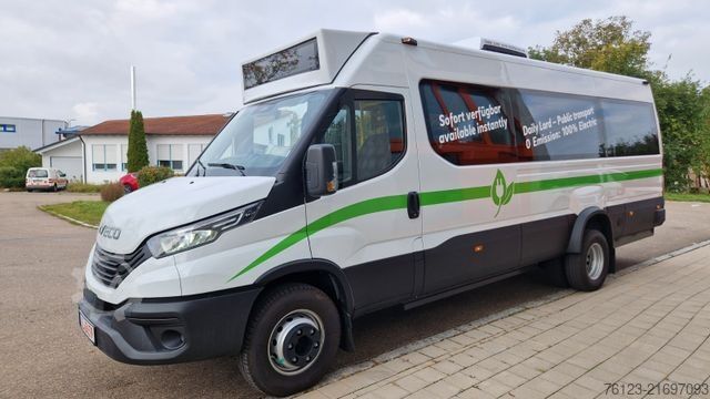 Stadtbus IVECO Daily Heckniederflur Elektro City Stock