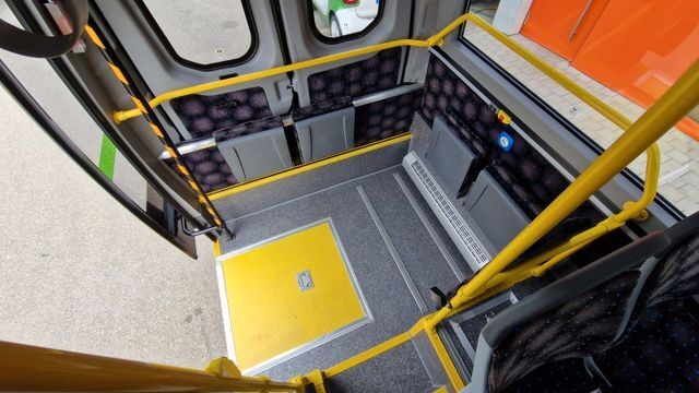 Stadtbus IVECO Daily Heckniederflur Elektro City Stock