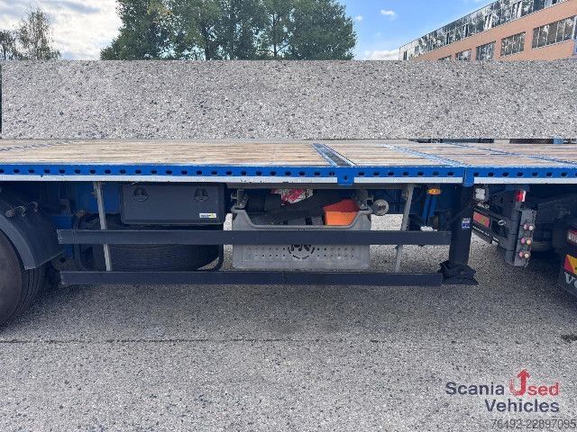 Auflieger mit offener Pritsche Schwarzmüller S1 Pritsche 4,0 m ausziehbar + Ladungsträger 1,5