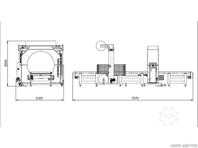 Orbital stretch winder SPINNER 1800s + BN