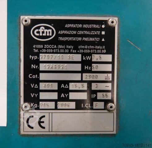 Vacuum cleaner CFM NILFISK 3707/10 SE VACUUM CLEANER