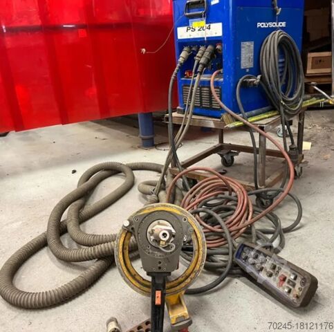 Schweißgerät POLYSOUDE PS 204 WITH WELDING GUN SHEET TO TUBE