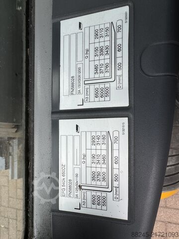 VS-22829 Electric forklift Jungheinrich EFG 540k JUNGHEINRICH EFG 540k-650DZ zh1