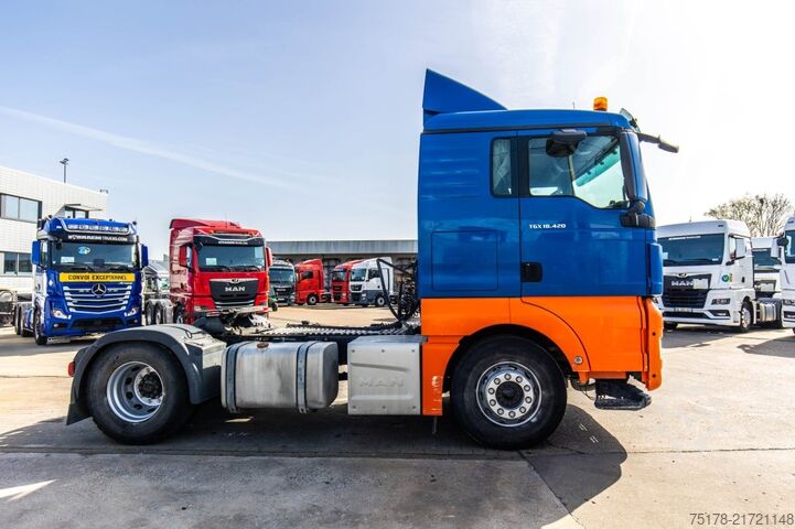 Standard tractor MAN TGX 18.420 XL BLS +INTANDER+HYDR.