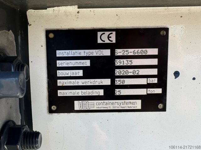 Hakenarmsystem Scania R500 NGS N333