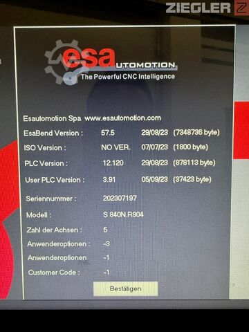 Hydraulische CNC-Abkantpresse DENER XF 30125