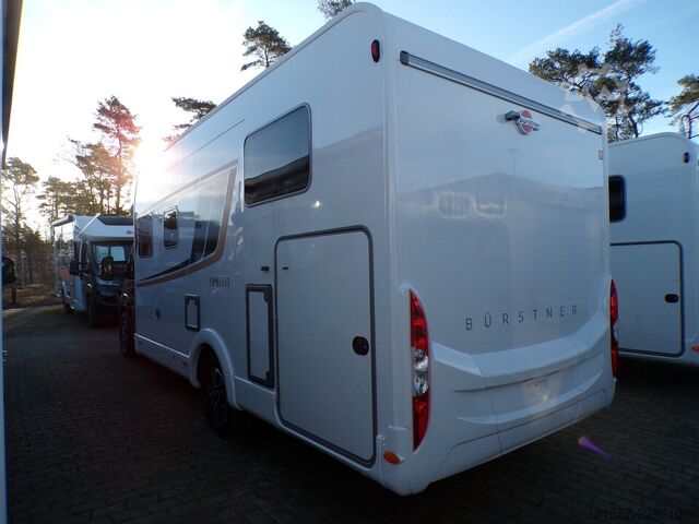 Teilintegriertes Wohnmobil BÜRSTNER Limited T IT 727 G Hubbett, SAT, Markise