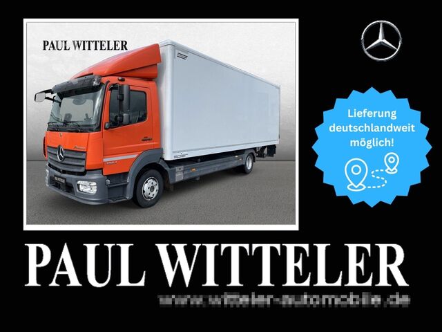 Box truck MERCEDES-BENZ 1224 L Koffer 7,20m* LBW 1,5t*Klima*AutomatikNSW
