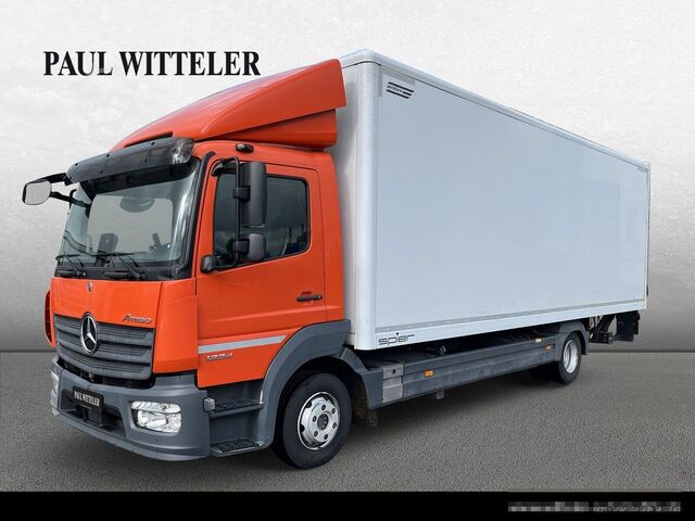 Box truck MERCEDES-BENZ 1224 L Koffer 7,20m* LBW 1,5t*Klima*AutomatikNSW