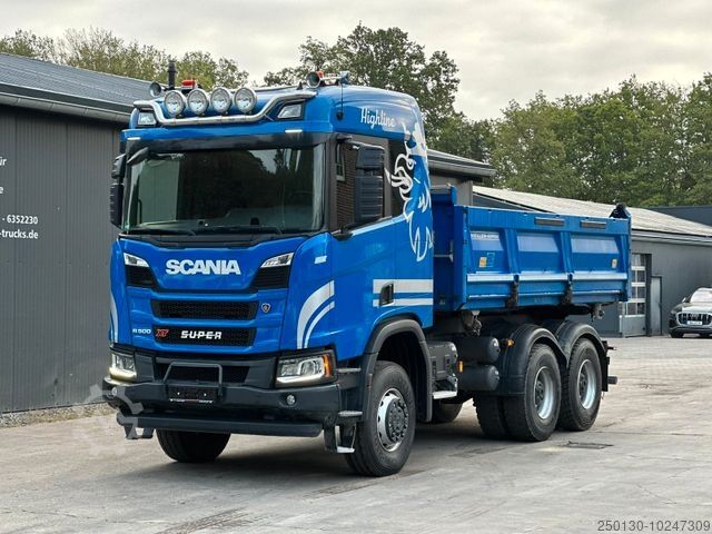 ▷ Kipper 3-Seiten Scania R500 XT 6x6 Meiler Bordmatik gebraucht