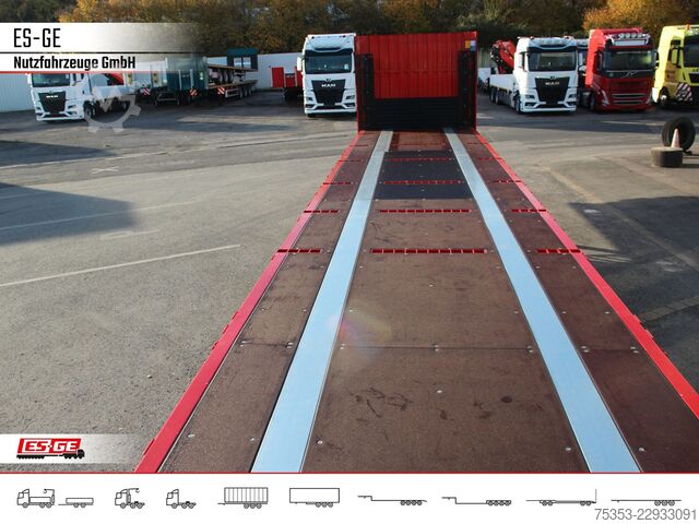 Working platform semitrailer KÖGEL 3-Achs-Sattelanhänher Multi Chassis