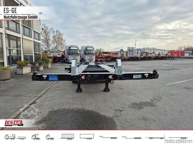 Swap body semitrailer KÖGEL PORT 45 TRIPLEX Containerchassis