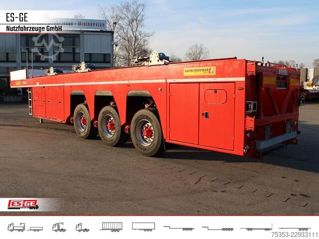 Semitrailer FAYMONVILLE Prefamax Innenlader 3 x LASI