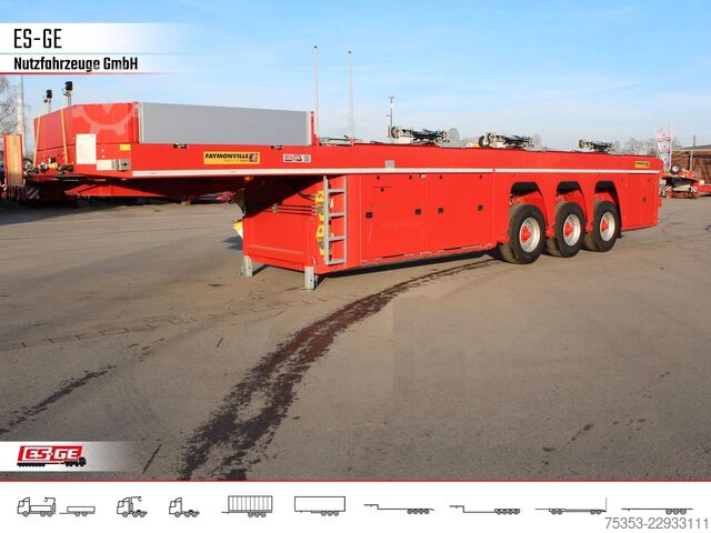 Semitrailer FAYMONVILLE Prefamax Innenlader 3 x LASI