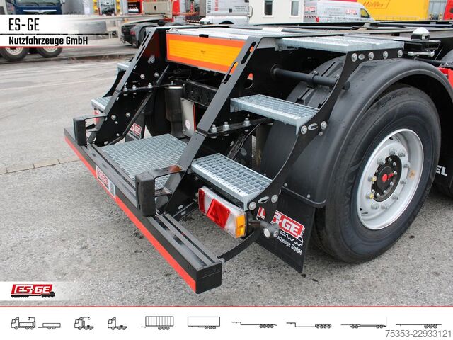 Swap body semitrailer KÖGEL PORT 20 TANKPLEX Containerchassis