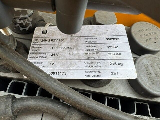 Electric Pallet Trucks Jungheinrich EJE 116 mit Waage