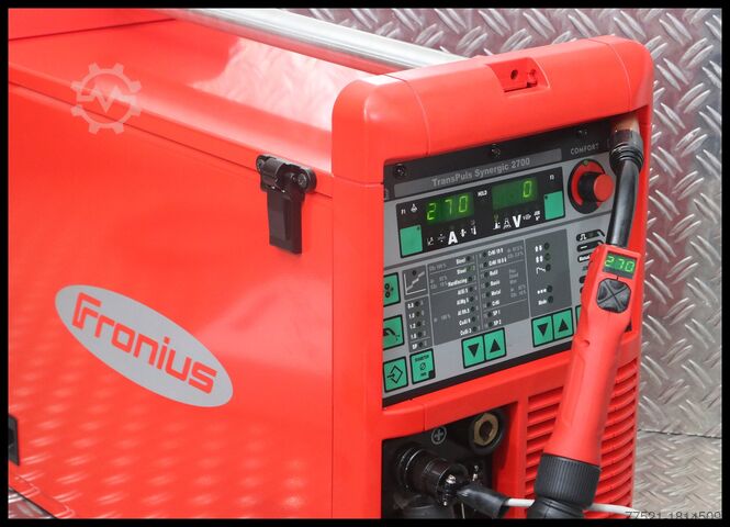 Schweißgerät FRONIUS # TPS 2700 TRANS PULS SYNERGIC MIG MAG WELDING 270A TPS 2700 TPSI