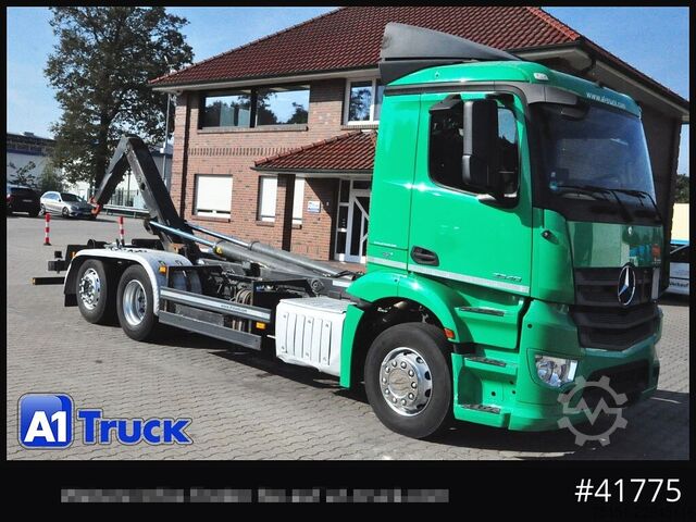 Roll-off tipper truck MERCEDES-BENZ Antos 2540  Meiller  Lift-Lenkachse