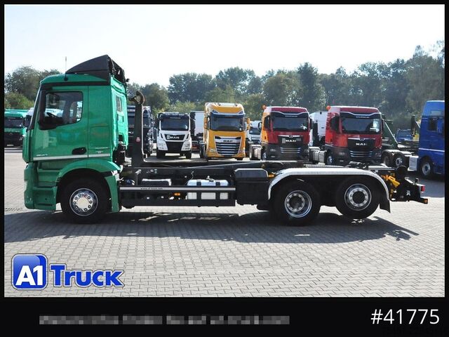 Roll-off tipper truck MERCEDES-BENZ Antos 2540  Meiller  Lift-Lenkachse