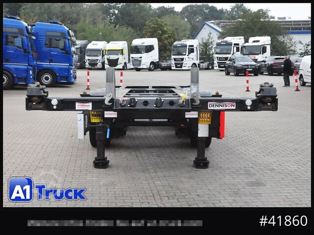 Swap body semitrailer D-TEC Dennison Slider Chassi Multi