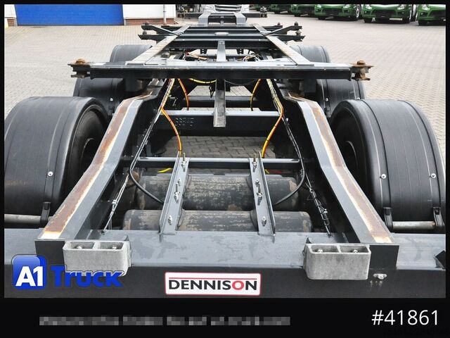 Swap body semitrailer D-TEC Dennison Slider Chassi Multi