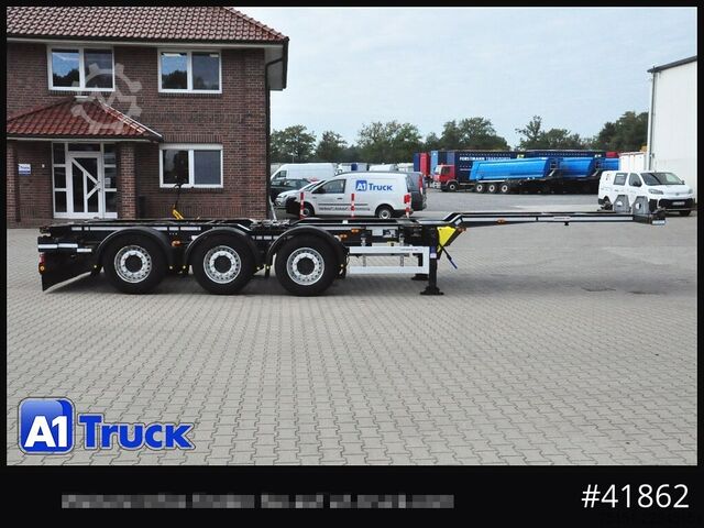 Swap body semitrailer D-TEC Dennison Slider Chassi Multi