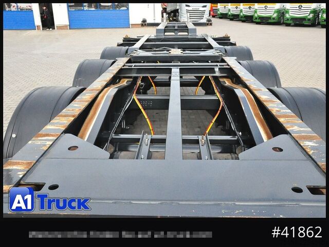 Swap body semitrailer D-TEC Dennison Slider Chassi Multi
