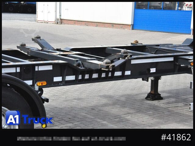 Swap body semitrailer D-TEC Dennison Slider Chassi Multi