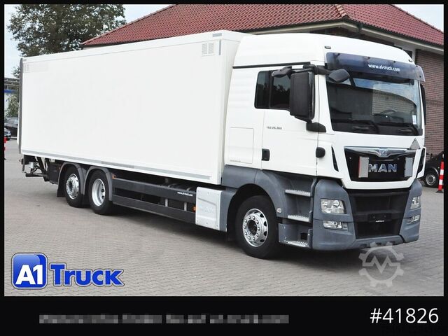 LKW mit Kofferaufbau MAN TGX 26.360 LL, LBW Navi Lenkachse L 8,5m