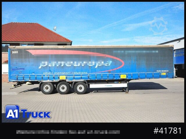 Open semitrailer with tarp KRONE SD Tautliner,Coil,  Code XL, 1 Vorbesitzer