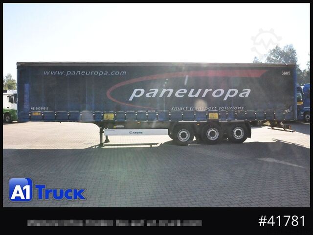 Open semitrailer with tarp KRONE SD Tautliner,Coil,  Code XL, 1 Vorbesitzer