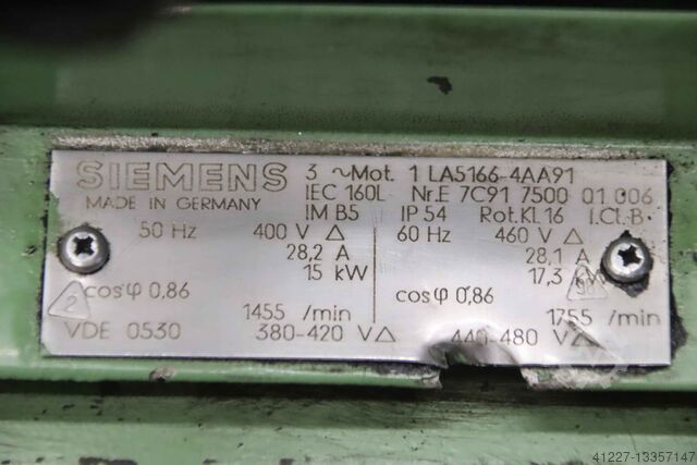 Electric motor 15 kW 1455 rpm Siemens 1 LA5166-4AA91