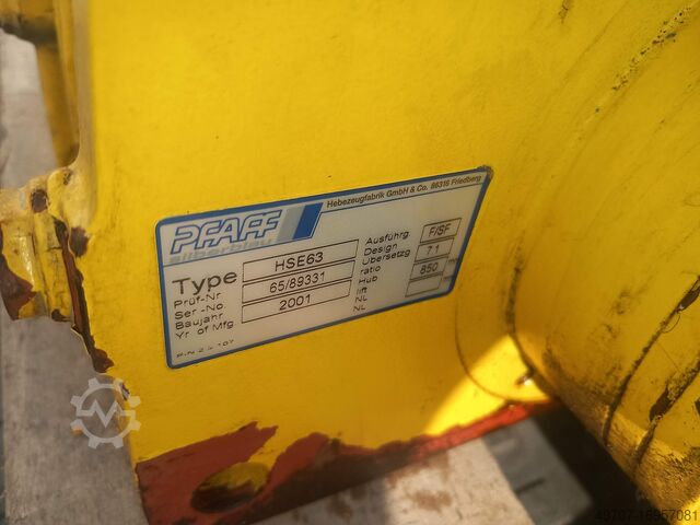 PFAFF HSE63 Screw jack Pfaff-silberblau HSE63