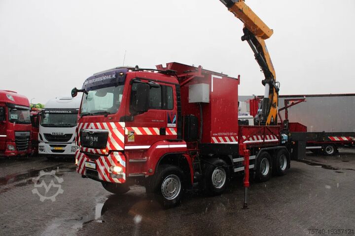 Crane truck MAN TGS 35.440 + COPMA 450 6x + 8X4 + SPRING + MANU...