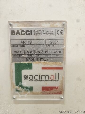Machining center BACCI ARTIST