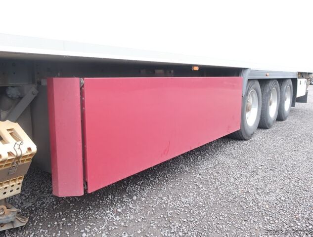Reefer semitrailer Lamberet SR2 Doppelstock Alcoa Liftachse P-Kasten Vector