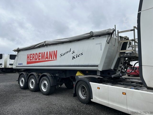 Tipper semitrailer Schmitz Cargobull SKI 24 SL 7.2 24 m³ Aluminium Kastenmulde