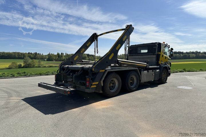 Skip truck Scania P410 6x4 UT / Swiss-Vehicle