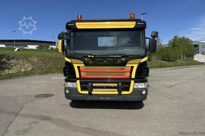 Skip truck Scania P410 6x4 UT / Swiss-Vehicle