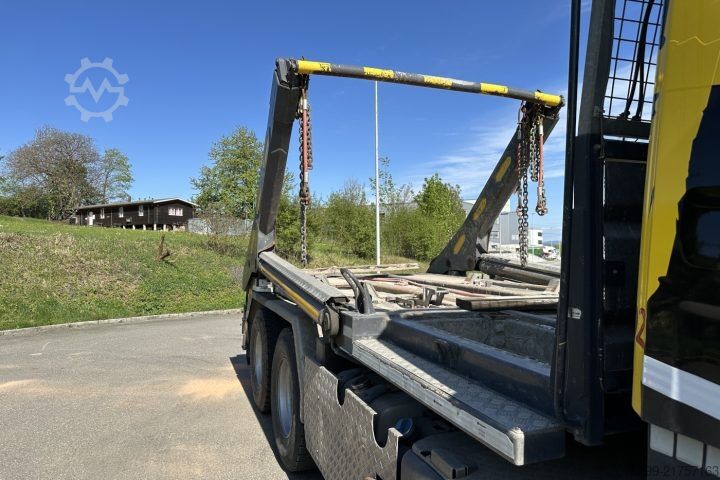 Skip truck Scania P410 6x4 UT / Swiss-Vehicle