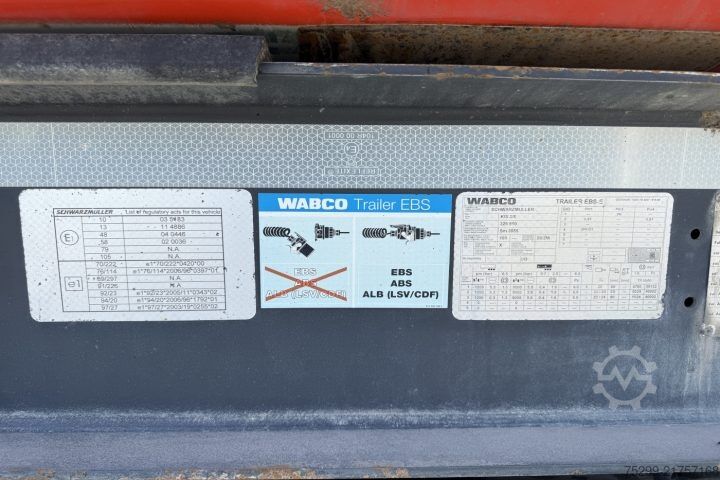 Tipper semitrailer Schwarzmüller SPA 3/E Kipper / Swiss-Vehicle