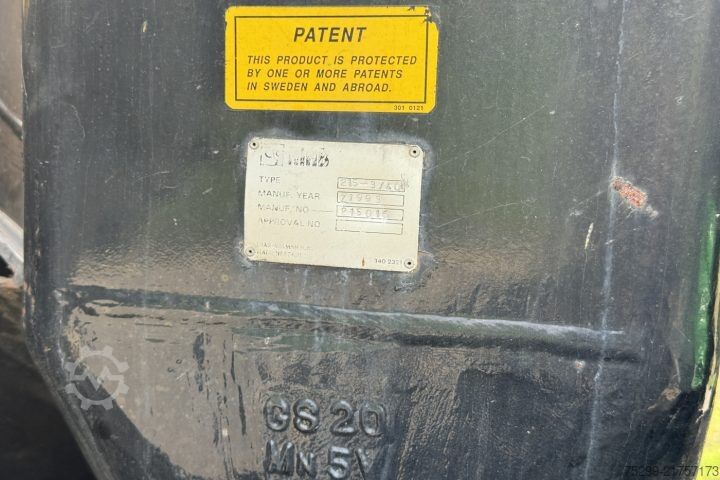 Truck mounted crane  215-3/40 für Hakengerät & BDF Twistlock